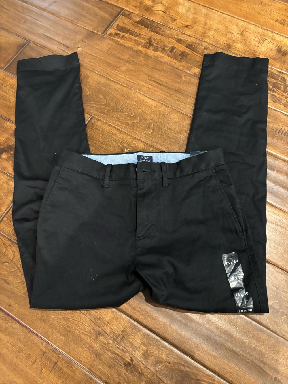 J. Crew Black Original Chino Straight Leg Pants - Picture 3 of 6